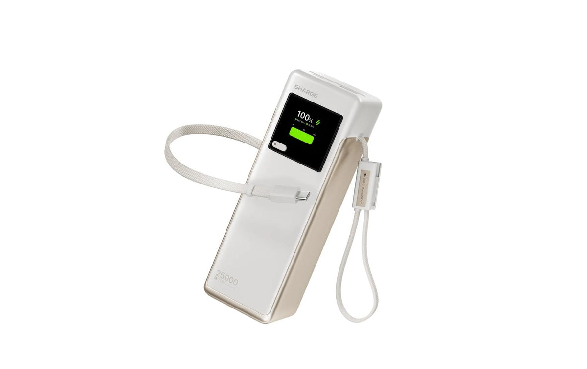 Sharge HyperTower 170 170W 25000 mAh Smart-Display White