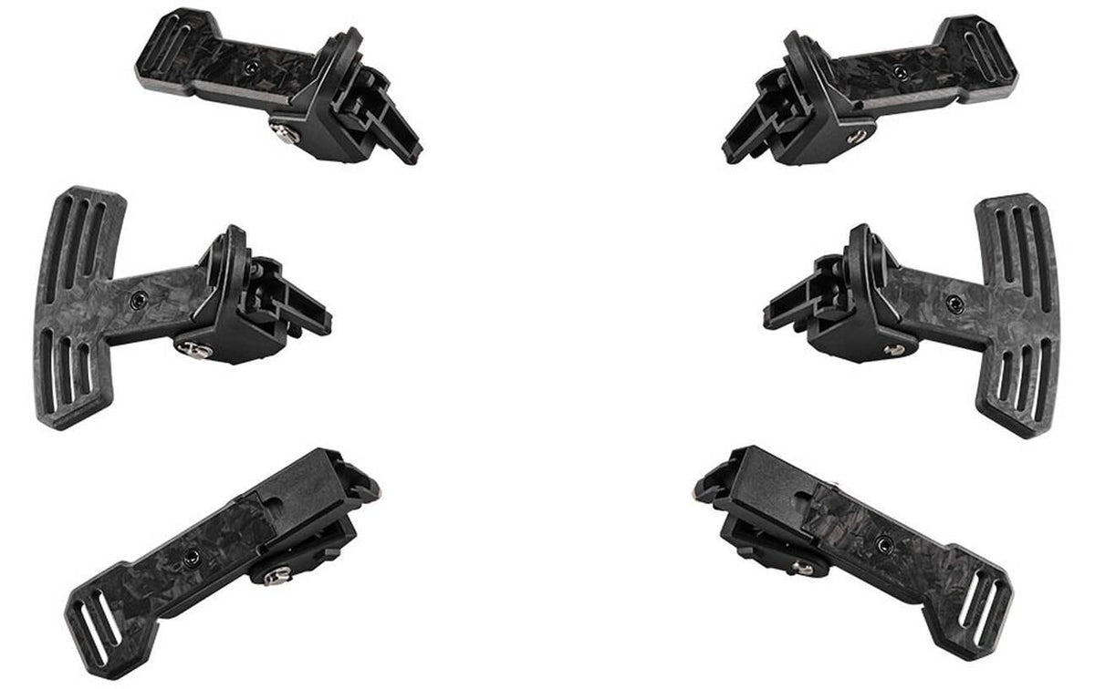 Asetek SimSports Paddle Shifter Kit Carbon Schwarz