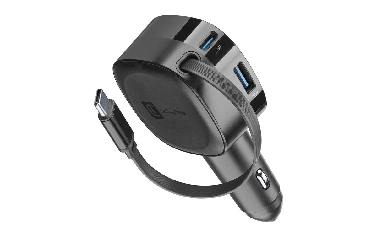 Retractable Car Charger 60W