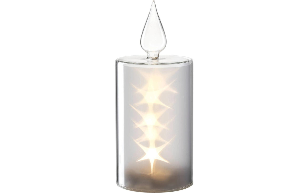 Leonardo GK/LED Kerze Riposa 21 weiss