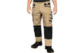 ACE Constructor Herren-Arbeitshose lang lang - Beige - 52