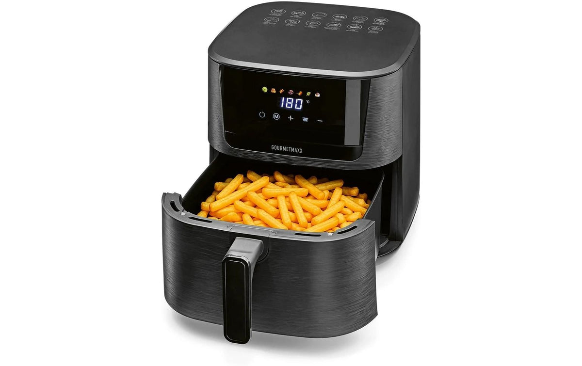 GOURMETmaxx Heißluft-Fritteuse 1600W Digital 6,5l 7 Programme