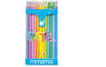 Mitama Farbstifte Pastelli Laccato Pastell 3.3mm, 12es Set