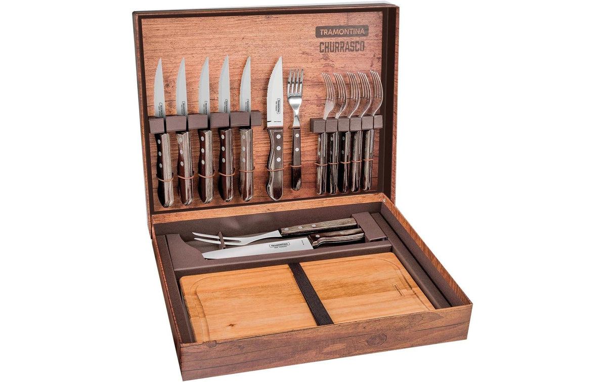 JUMBO BBQ-Koffer, Grillset 15-teiliges Set