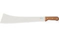 Tapanga Machete 45 cm, Holzgriff Carbonstahl, Klinge: 18 Zoll