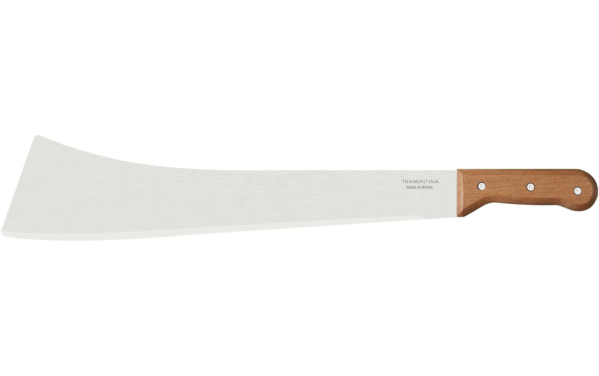 Tapanga Machete 45 cm, Holzgriff Carbonstahl, Klinge: 18 Zoll