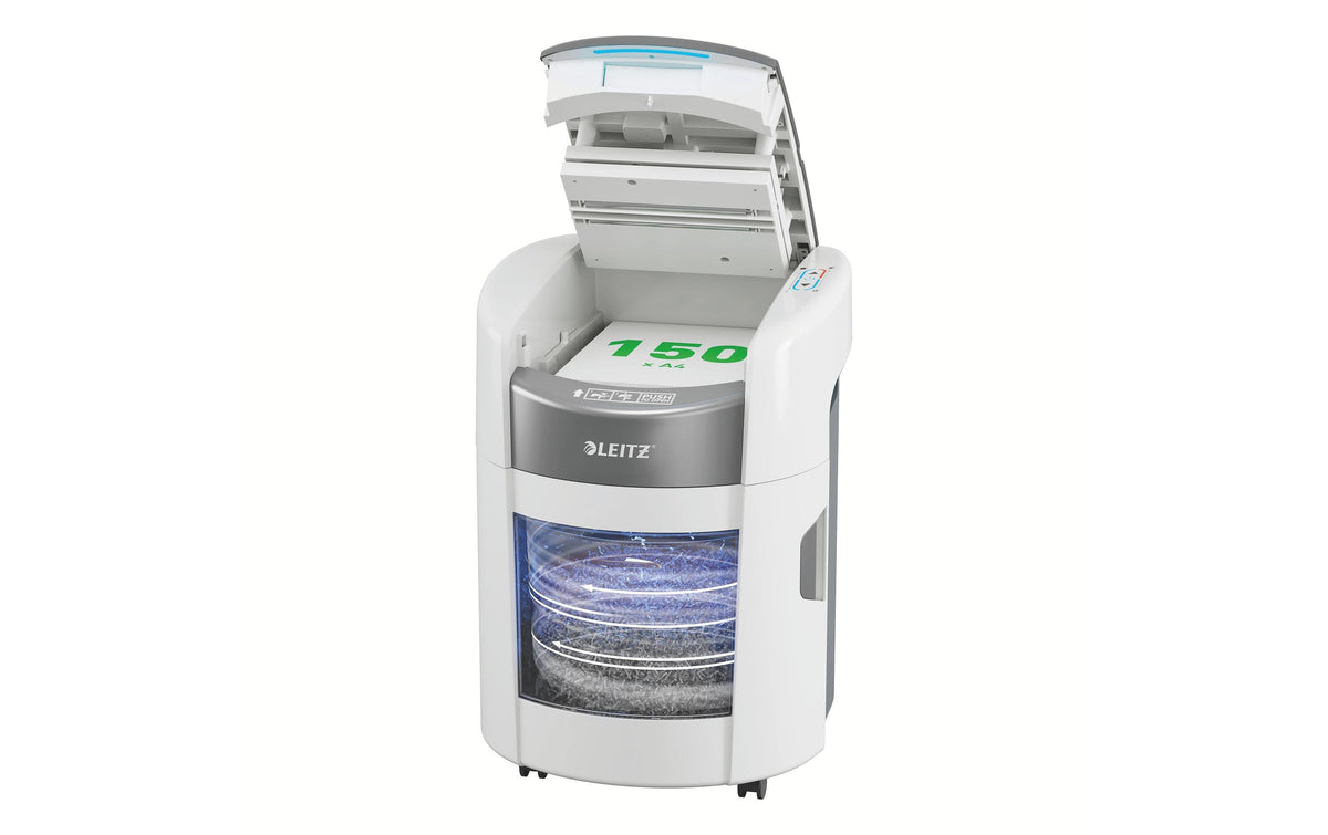 Leitz IQ OptiMax Autofeed 150M P-5, 150 Blatt, grau/weiss