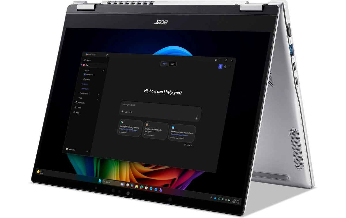 Acer TM P414RN-76 Spin, Ultra 7 356H, W11-P 14" WQ2.8K Touch, 16GB, 512GB SSD, 3yrs
