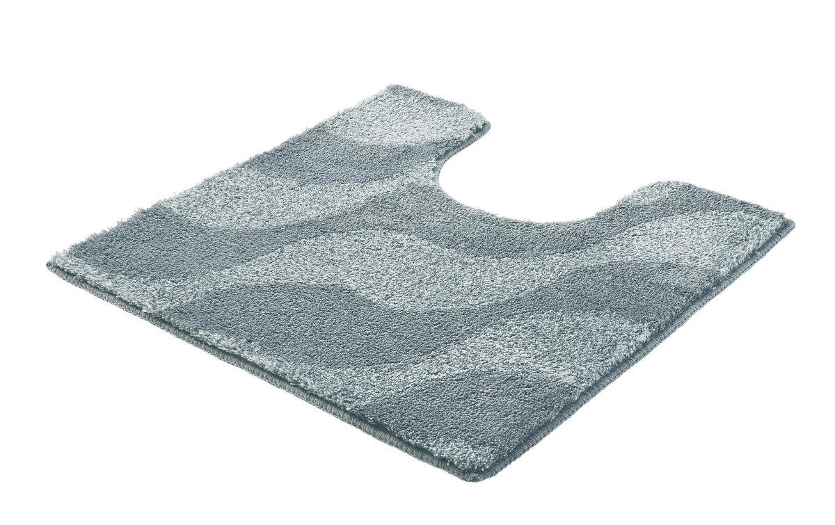 Kleine Wolke WC-Vorleger Onda Anthrazit 55x 55 cm