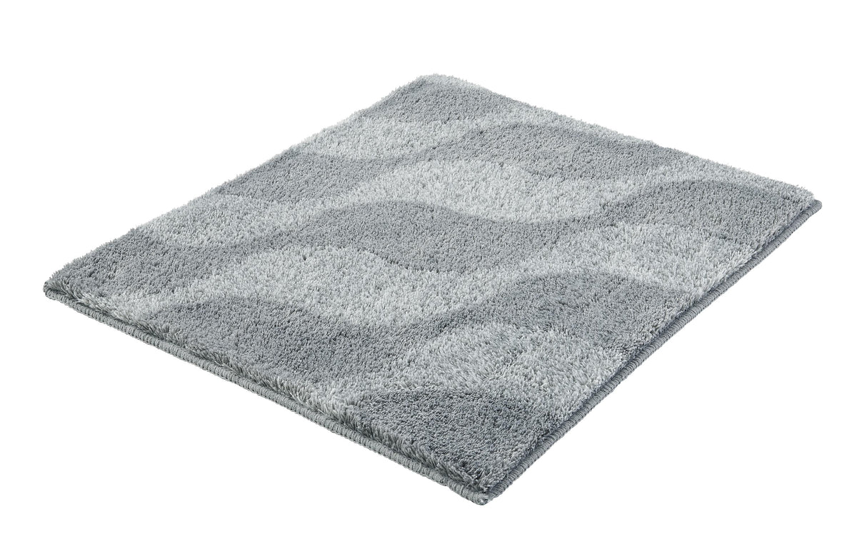 Kleine Wolke Badteppich Onda Anthrazit 55x 65 cm
