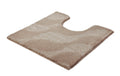 Kleine Wolke WC-Vorleger Onda Macadamia 55x 55 cm