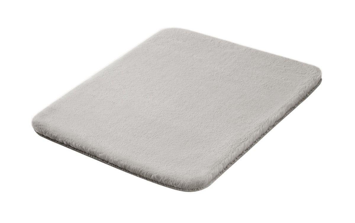 Kleine Wolke Badteppich Cony Silbergrau 55x 65 cm