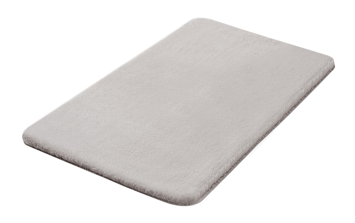 Kleine Wolke Badteppich Cony Silbergrau 60x100 cm