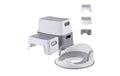 Relaxdays Kinder-Toilettensitz mit Tritthocker