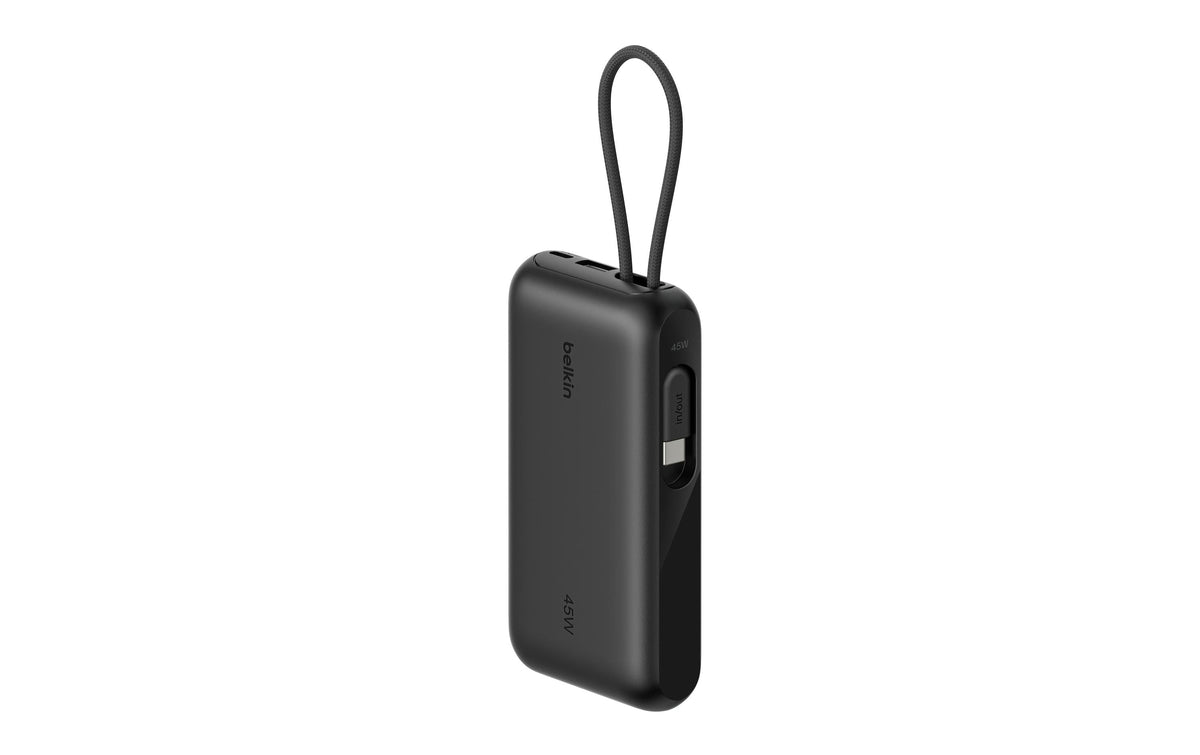 BELKIN BoostCharge 10K mAh 10000 mAh, 45W PD, mit Display, Schwarz