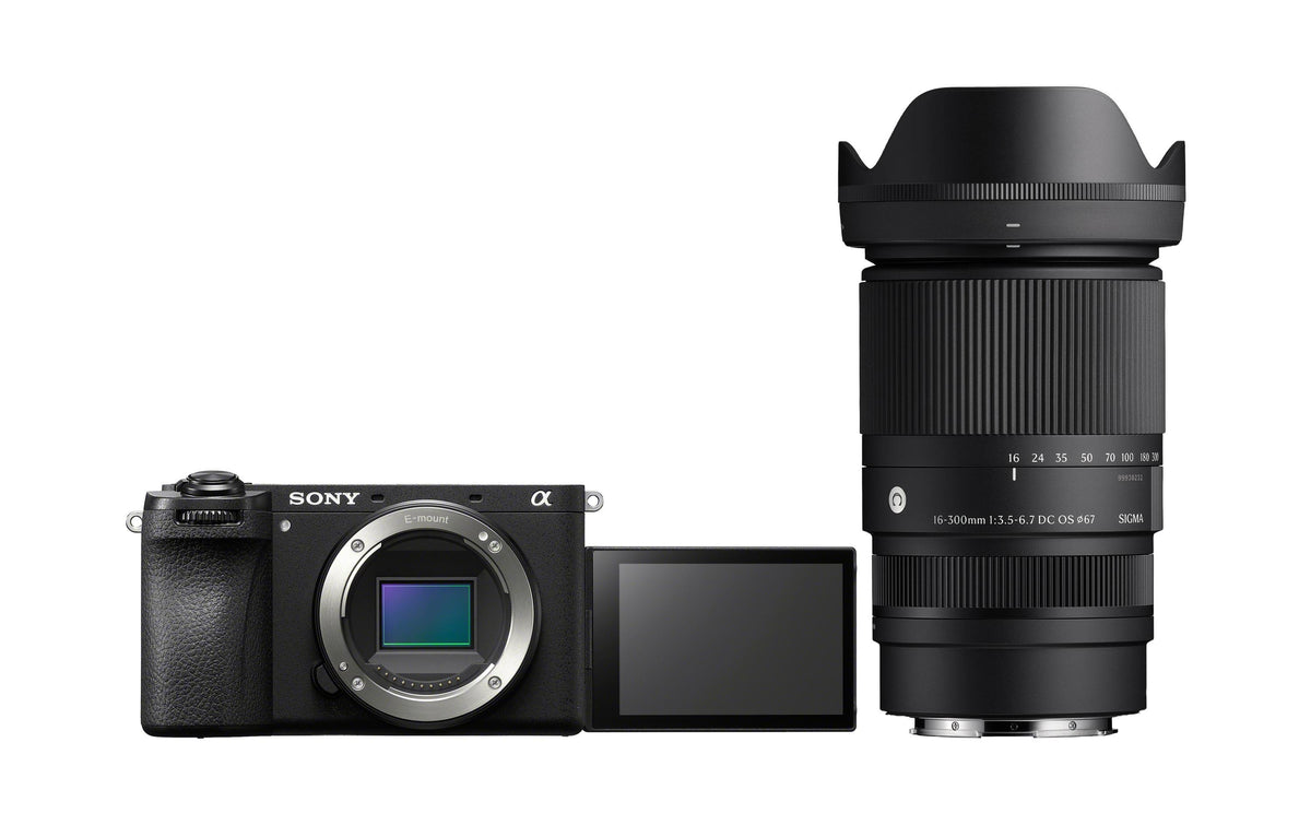 Sony Alpha 6700 Body, 24.2 MP inkl. Sigma 16-300