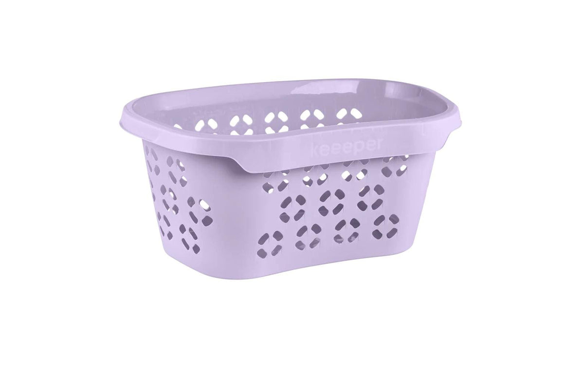 keeeper Wäschekorb ergonomisch 30,5 l Modell anton, soft purple