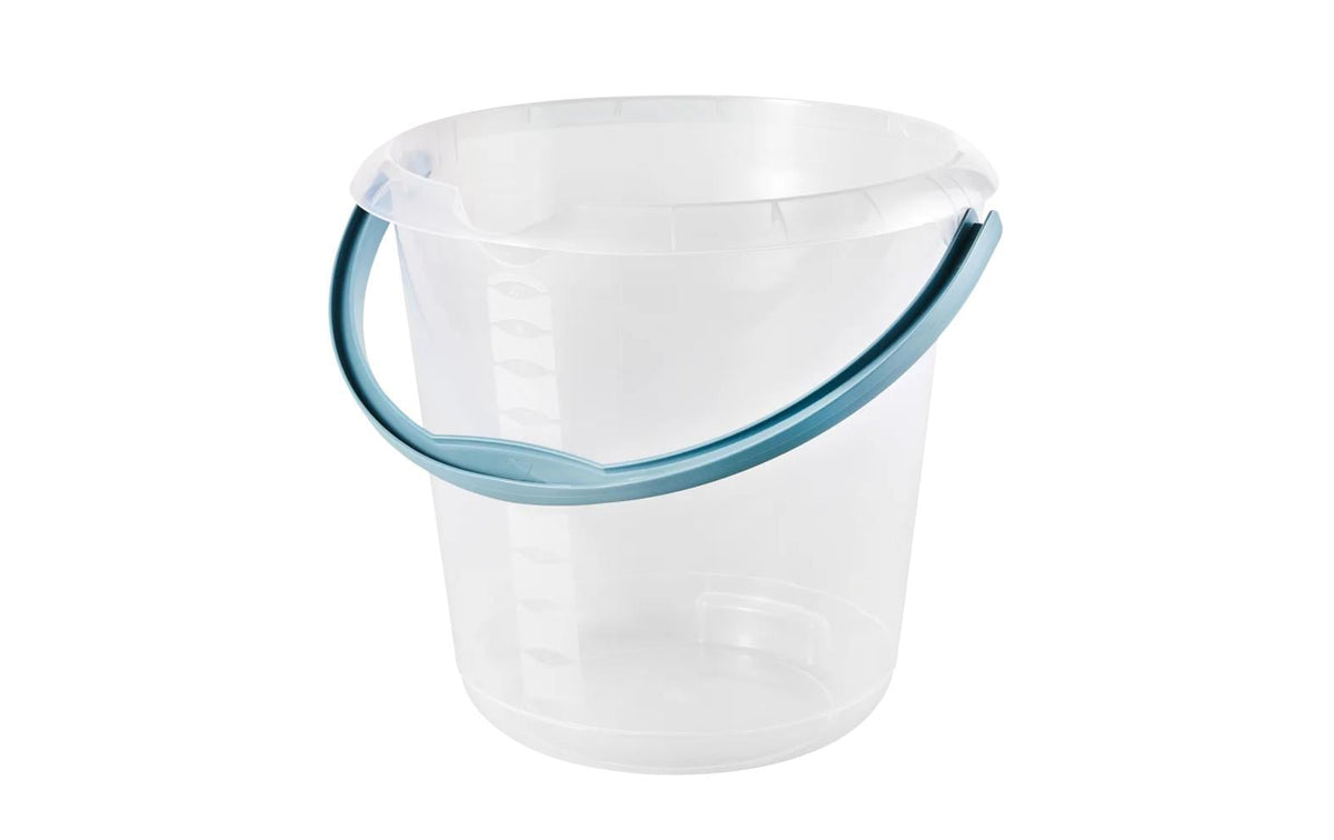 keeeper Eimer mit Ausguss 10 l natural transparent, mika