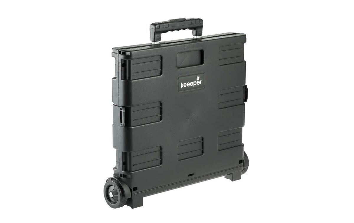 keeeper Klappbarer Einkaufstrolley 45 l olli, black