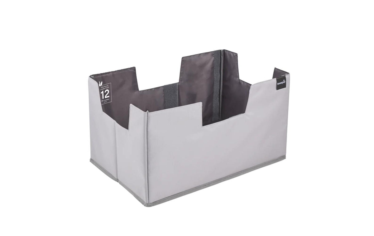 keeeper Einkaufsorganizer-Set, XL neo, graphite, faltbar