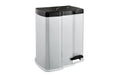 keeeper Treteimer 7 l + 15 l light silver, gunnar