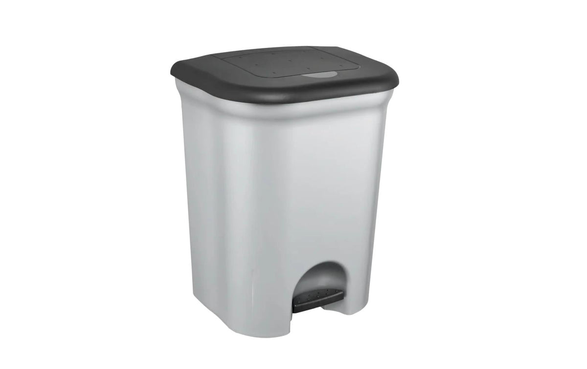 keeeper Treteimer 2 x 11 l light silver, torge