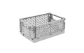 keeeper fritzi Faltbare Deko-Box M 16,5 x 25 x 10 cm, 3,4 l, nordic grey