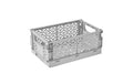keeeper fritzi Faltbare Deko-Box L 23 x 35 x 14 cm, 9,6 l, nordic grey