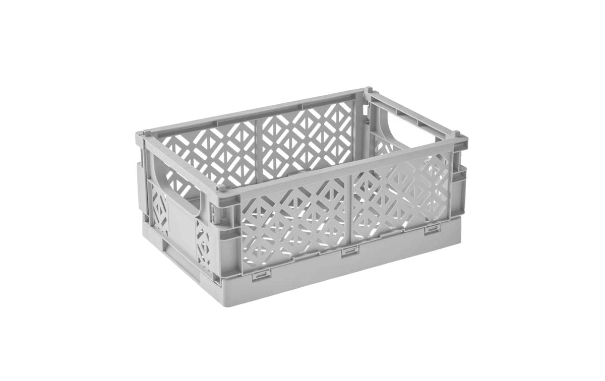 keeeper fritzi Faltbare Deko-Box L 23 x 35 x 14 cm, 9,6 l, nordic grey