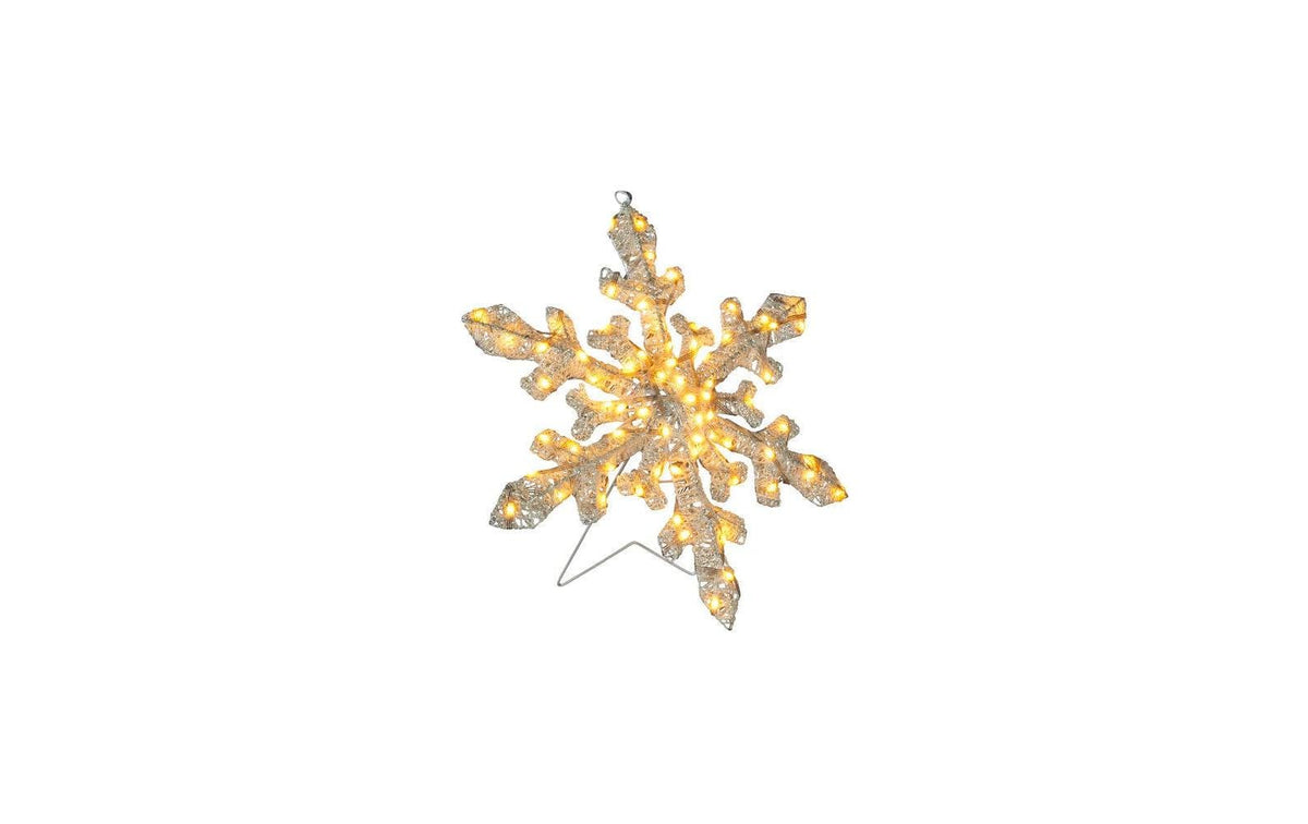 Konstsmide Schneeflocke LED, 4.5V, Aussen, H: 40cm