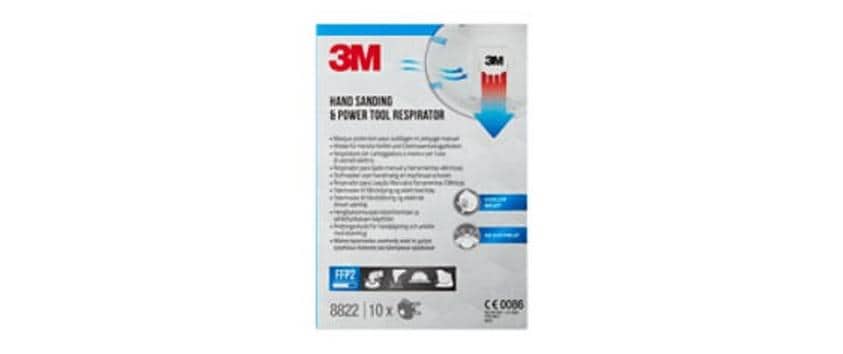 Cool Flow™ Partikelmaske 8822 FFP2, mit Ventil, 10er-Packung
