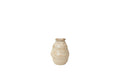 BC Alma Vase Sand, Reaktiv glasierte Keramik