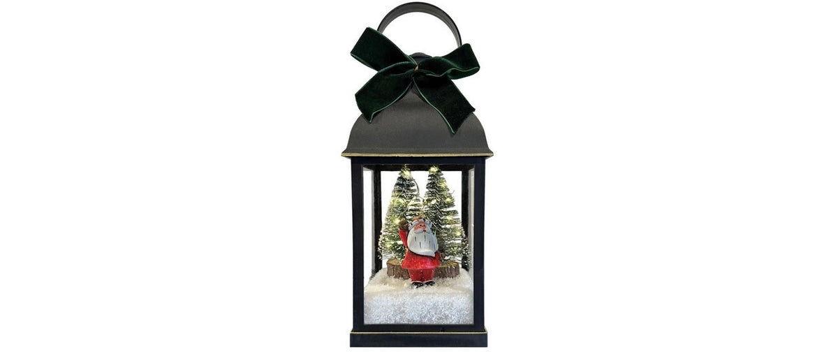 Dameco LED Laterne aus Kunststoff 11x11x22.5cm, sz