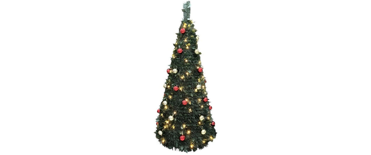 Dameco LED künstlicher Tannenbaum grün Pop-up-tree, H:150cm, D:63.5cm