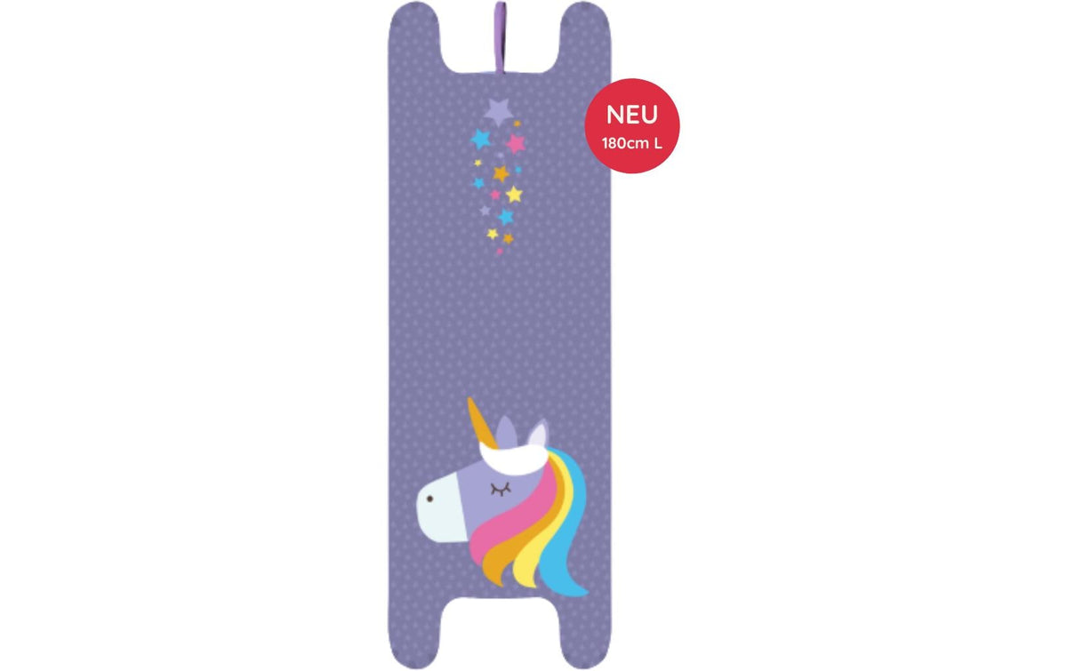 Yogamatte Einhorn Magic Blau
