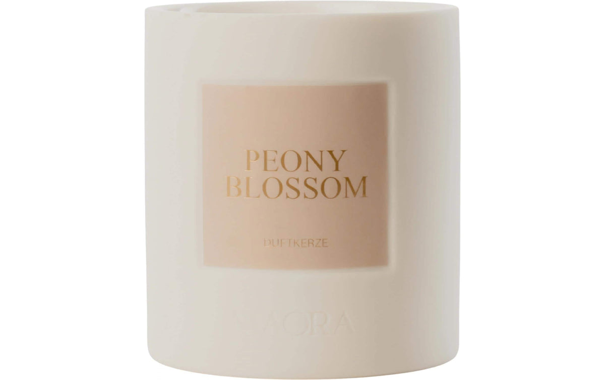 Maora Duftkerze Peony Blossom, 200g Keramik, 17x13 cm