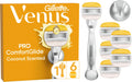 Gillette Venus CG Coconut Klingen 6er & HS plus Handstück