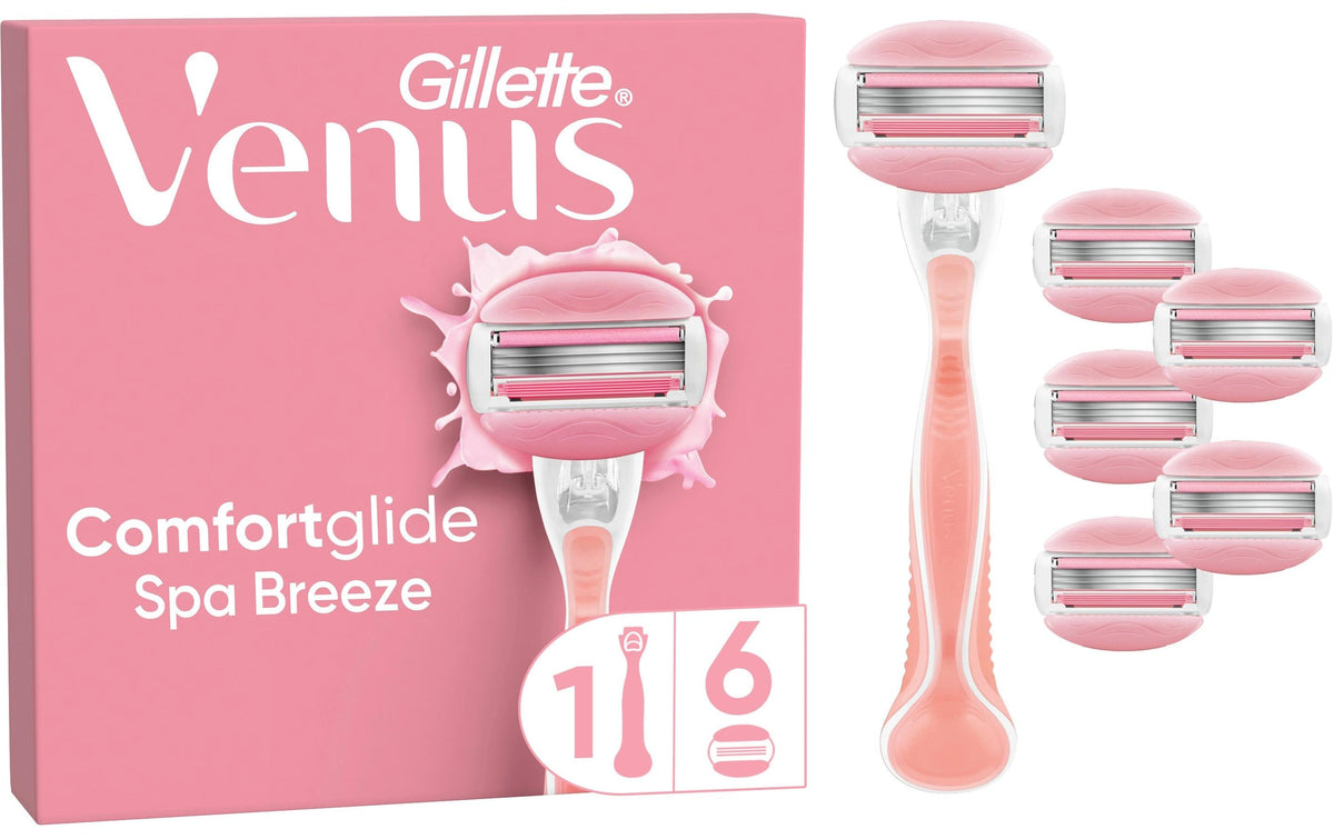 Gillette Venus CG SpaBreeze Klingen 6er&HS plus Handstück