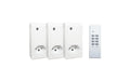 Schönenberger Funkschalter Set Indoor 3er Set, 25m Reichw, Freq 433.92 MHz, ws