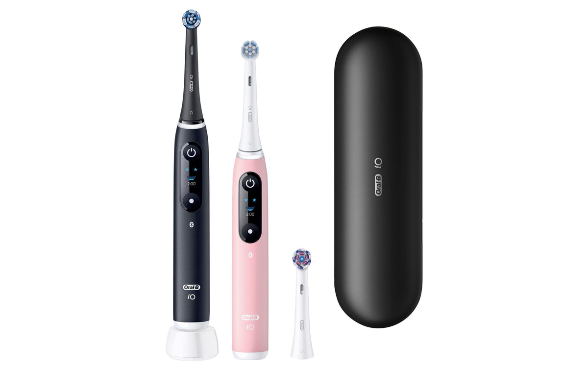 Oral-B Elektro iO Series2 Black/Pink Sand mit 2. Handstück