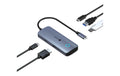 ICY BOX IB-DK4081-SO-LCD Dockingstation USB Type-C 5in1 Dockingstation mit LCD-Disp