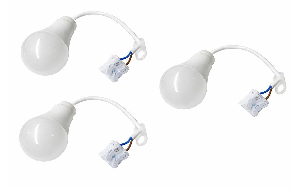 Schönenberger Set Prov Baustellenleuchte 3er Set mit Schnellanschlussklemme