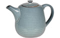 BC Nordic Sea Teekannen Soft Blue, Steingut mit reaktiver Glasur