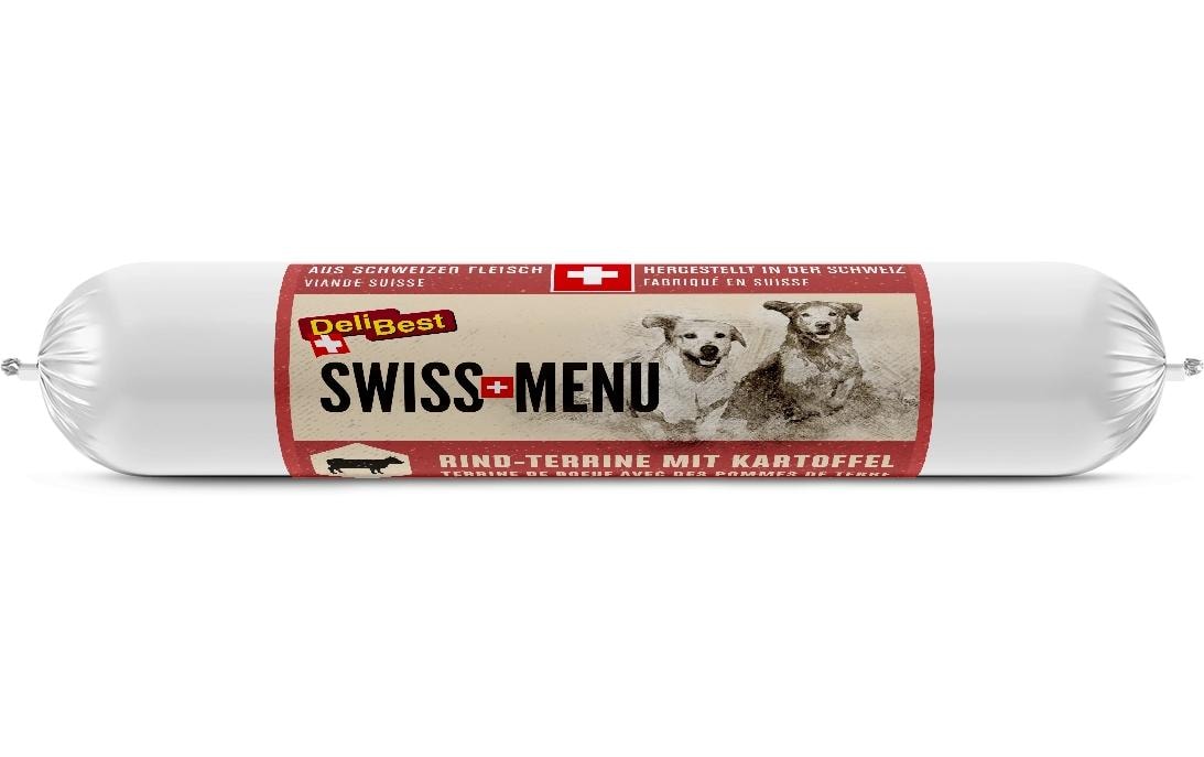 Delibest SWISS MENU  Rind Terrine mit Kartoffel, 200g, CH-Fleisch