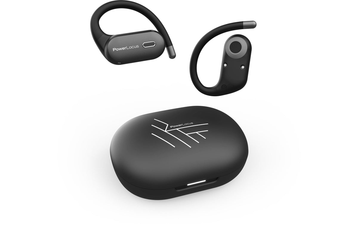 PowerLocus Move Open-Ear, Mikrofon, Bluetooth 5.3, Schwarz