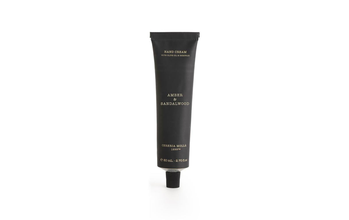 Cerería Mollá Hand Cream Amber & Sandalwood 80 ml