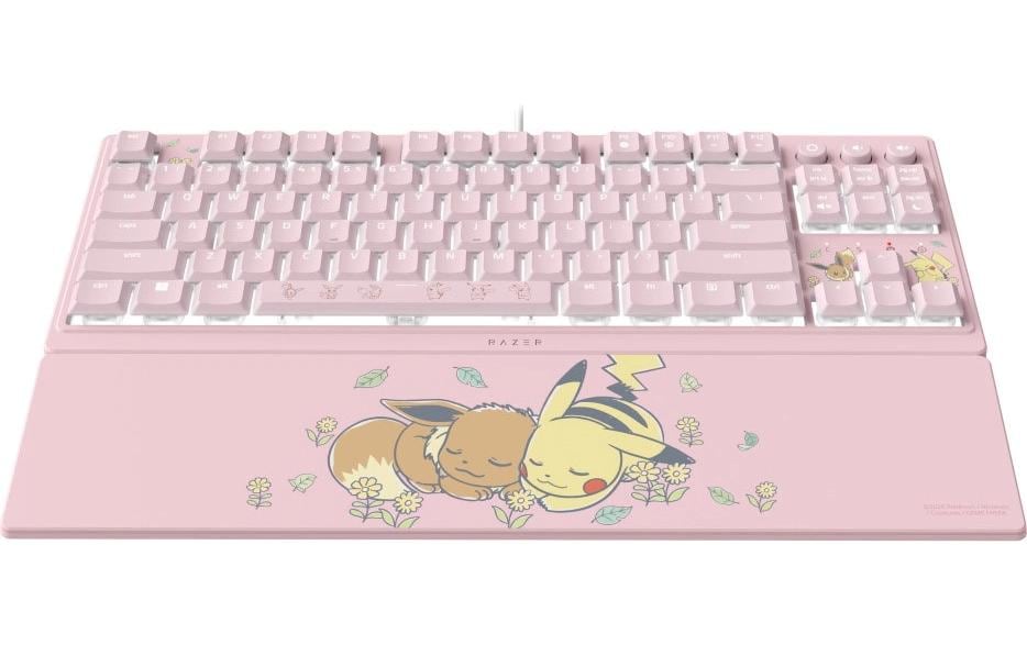 Razer Ornata V3 Tenkeyless - Pikachu/Eevee US Layout, TenKeyLess