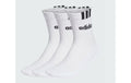 Adidas 3 Streifen Linear Socks 3 Pack 37-39, white
