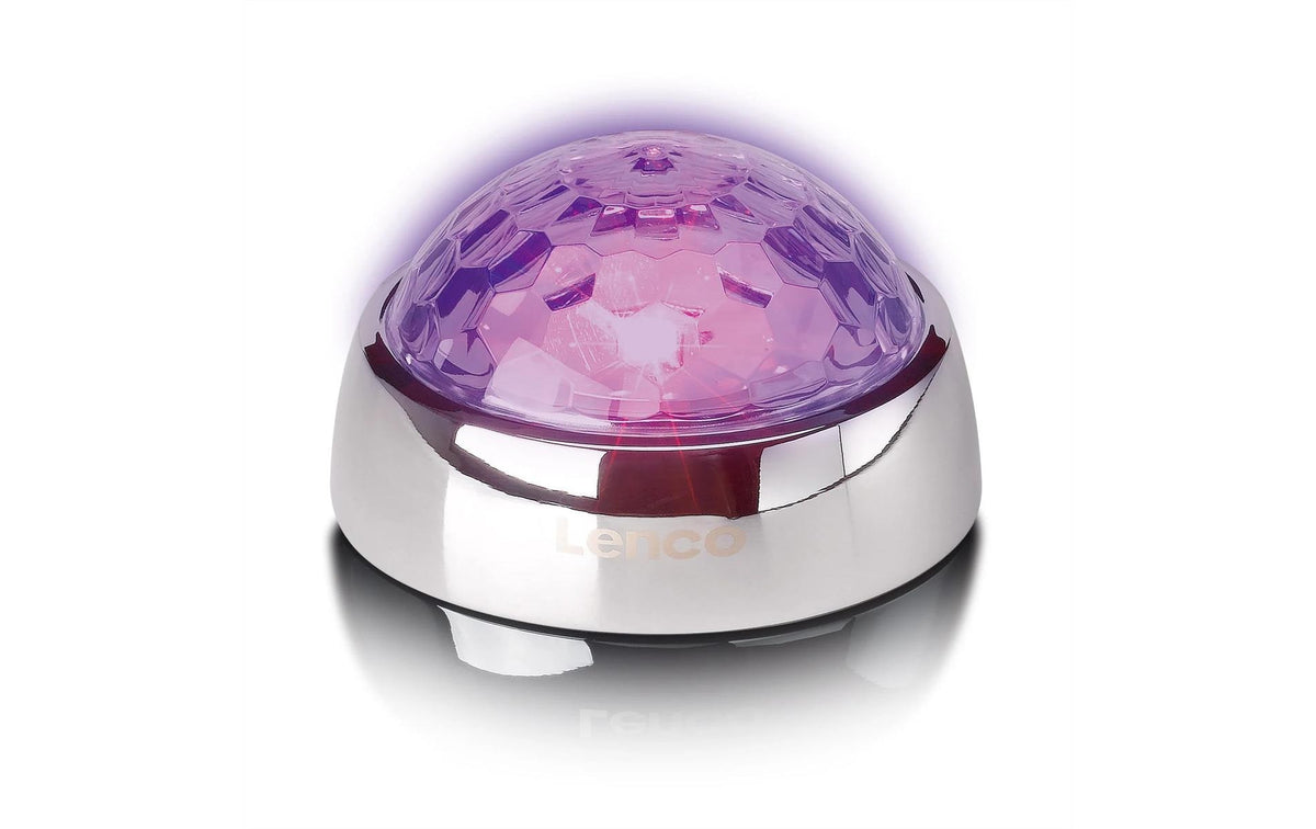 Lenco Stabilisator TTA-080SI Silber, 250 g, mit RGB-Lichteffekten