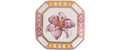 Swarovski x Rosenthal IDYLLIA Pink Lily Schale 11x11 cm